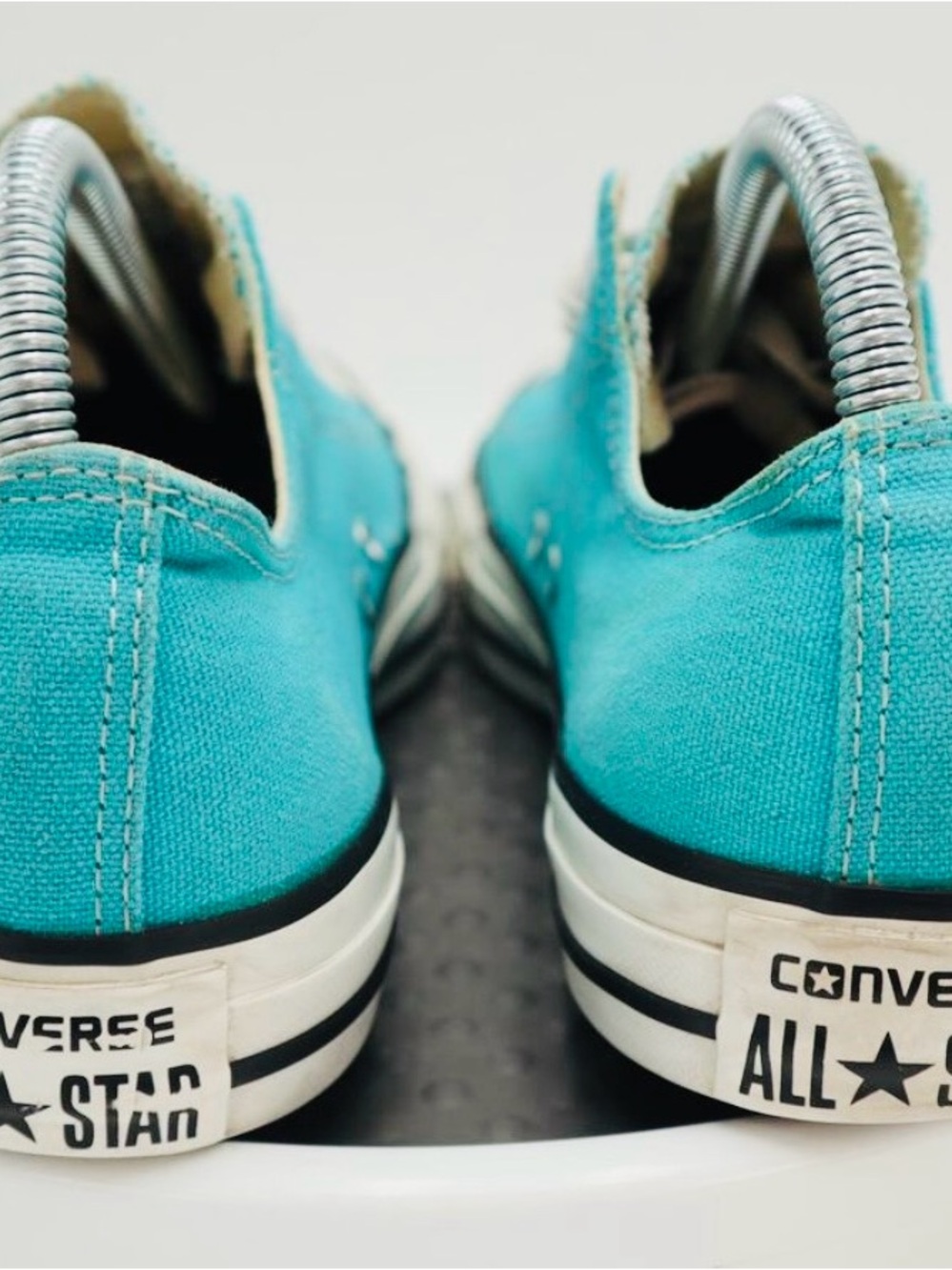 Converse AllStar Chuck Taylor Turquoise Teal Classic Sneakers Shoes-Women’s 6 - Picture 4 of 5